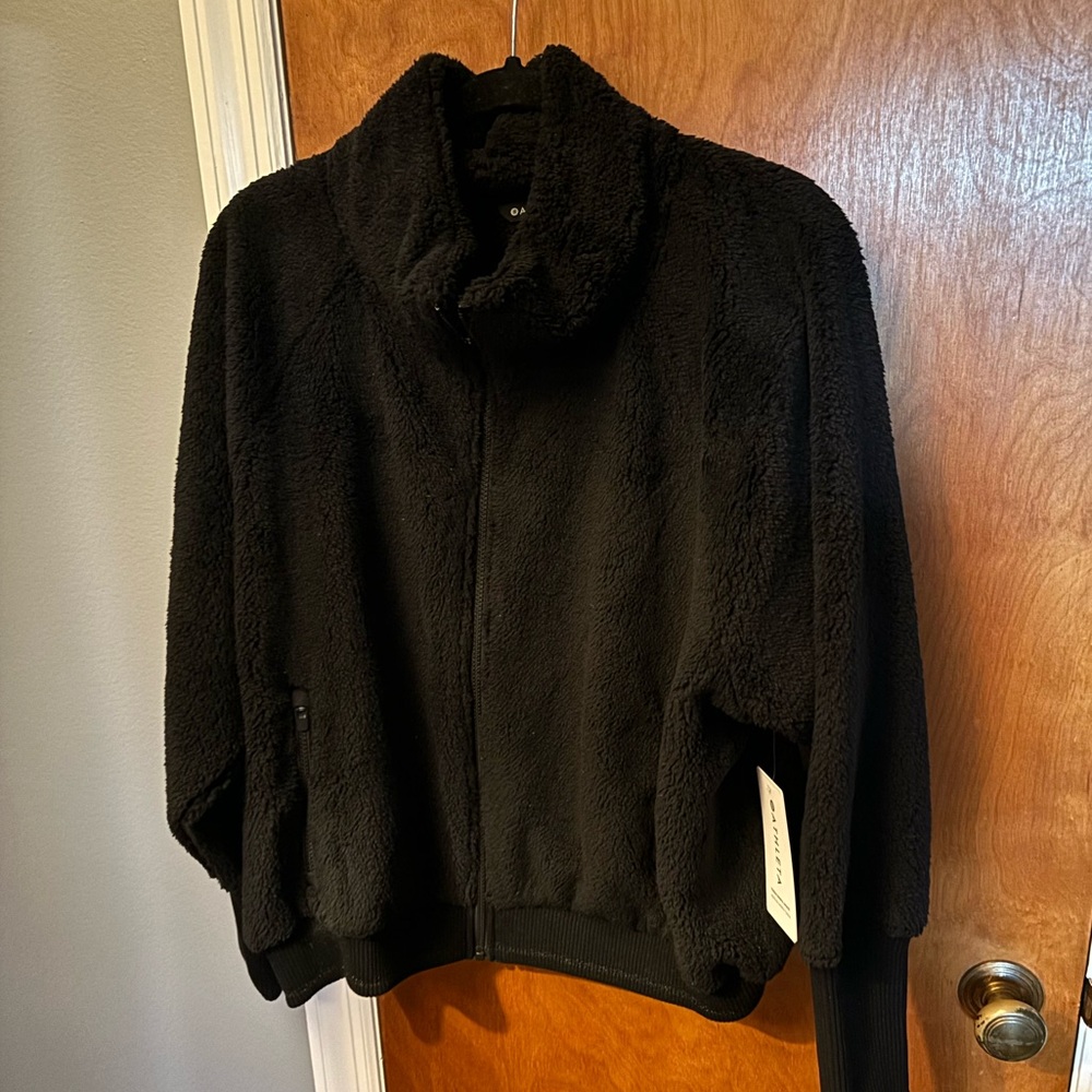 Athleta Zip Up Sherpa size 2X NWT